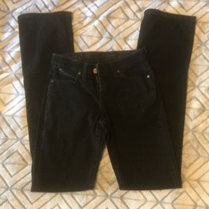 Black wrangler jeans